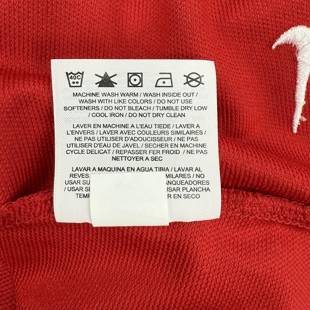 Nike Golf Polo Shirt 2XL Red Dri-Fit Mercedes Benz Embroidered Logo Workwear - Picture 8 of 10